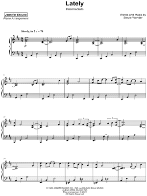 Lately [intermediate]