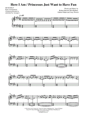 Here I Am / Princesses Just Want to Have Fun