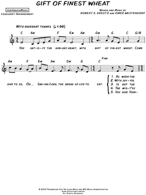 Gift of Finest Wheat