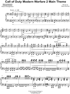 Call of Duty: Modern Warfare 2 Main Theme