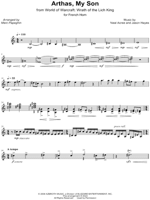Arthas, My Son