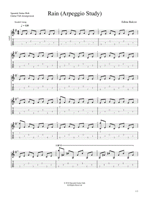 Rain (Arpeggio Study)