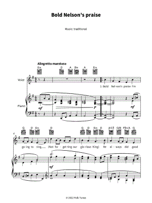 Bold Nelson's Praise
