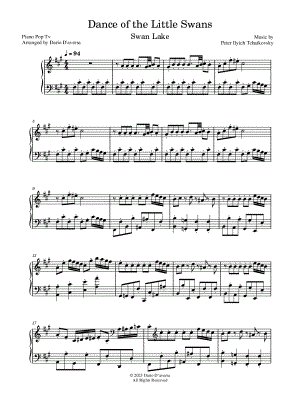Danse des petits cygnes