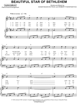 Beautiful Star of Bethlehem