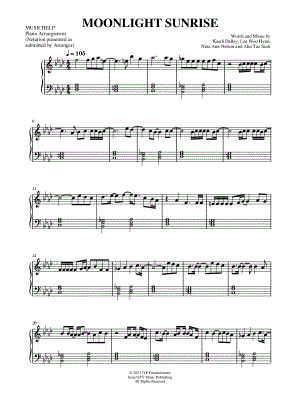 MOONLIGHT SUNRISE