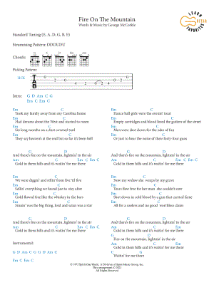 Fire on the Mountain