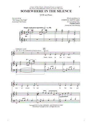 Somewhere in the Silence