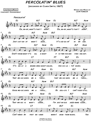 Percolatin' Blues