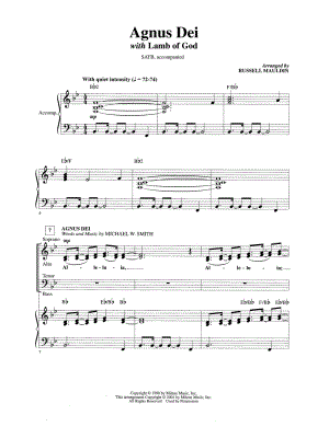 Agnus Dei (with Lamb of God)