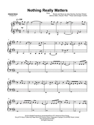 Nothing Really Matters [easy]