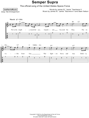 Semper Supra (Official March of the United States Space Force)