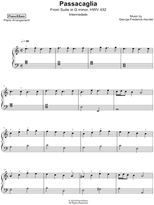 Passacaglia [intermediate]