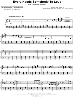 Everybody Needs Somebody to Love (The Blues Brothers)