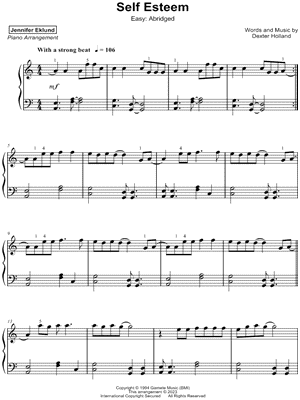 Self Esteem [easy - abridged]