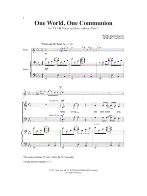 One World, One Communion