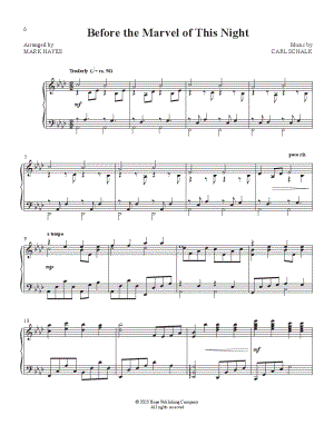 Before the Marvel of This Night