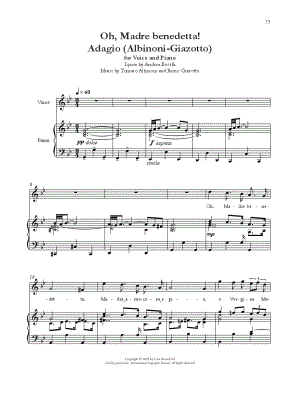 Oh, Madre benedetta!