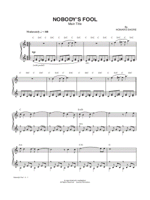 Nobody's Fool (Main Title)