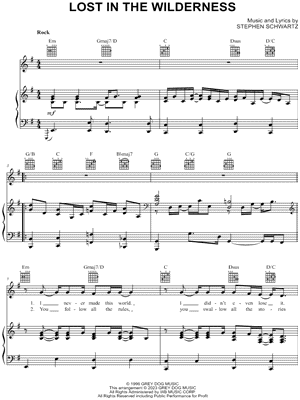 Lost in the Wilderness