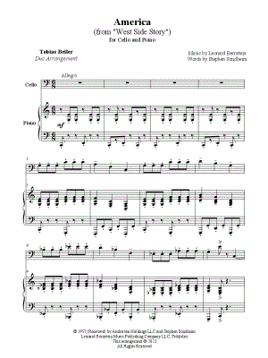 America - Cello & Piano