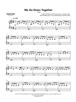 We Go Down Together [easy]