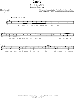 Cupid [excerpt - easy]