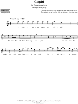 Cupid [excerpt - easy]