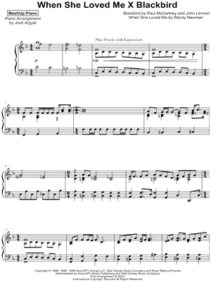 When She Loved Me X Blackbird