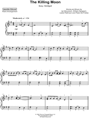 The Killing Moon [easy - abridged]