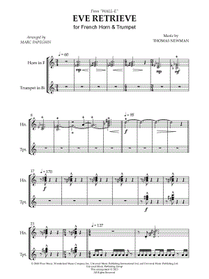 Eve Retrieve - French Horn & Trumpet