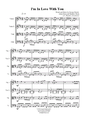 I'm In Love With You