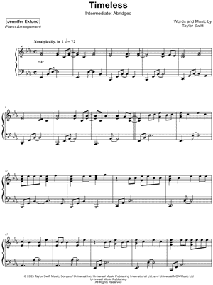 Timeless [intermediate - abridged]