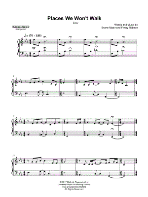 Places We Won't Walk [easy]