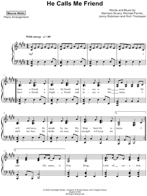 He Calls Me Friend (CityAlight)