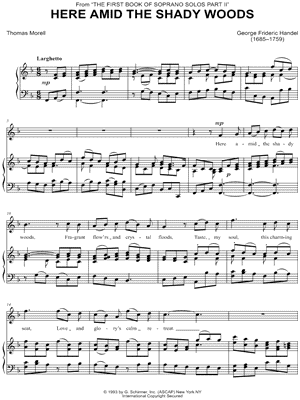 Here Amid the Shady Woods