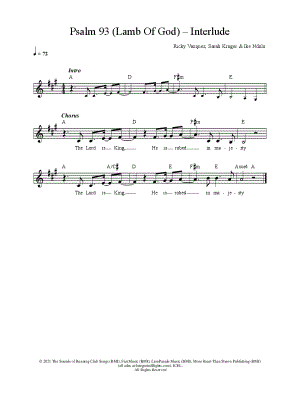 Psalm 93 (Lamb of God) - Interlude