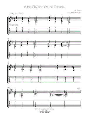 In the Sky and on the Ground