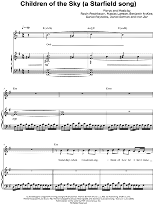 Children of the Sky (a Starfield Song)
