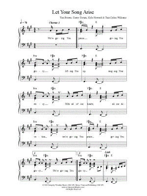 Let Your Song Arise