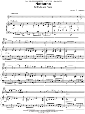 Notturno - Flute & Piano