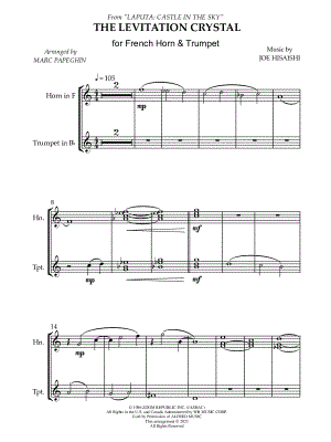 The Levitation Crystal - French Horn & Trumpet