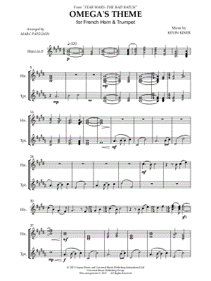 Omega's Theme - French Horn & Piano