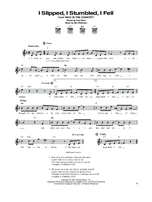 I Slipped, I Stumbled, I Fell