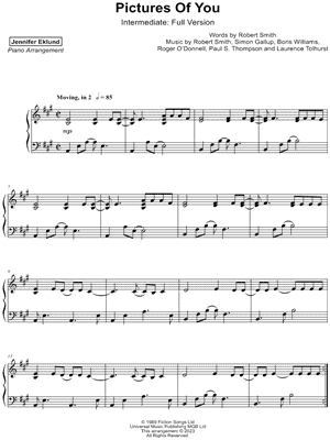 Pictures of You [intermediate - full]