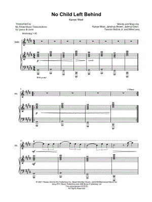 No Child Left Behind - Violin & Piano