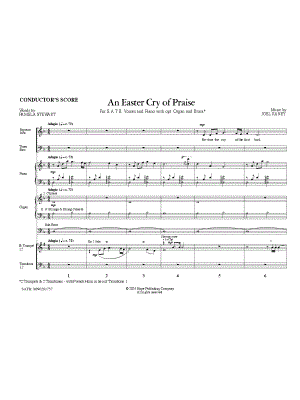 An Easter Cry of Praise [Organ & Brass Parts]