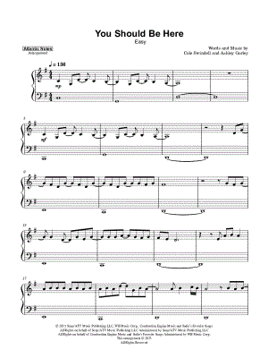 You Should Be Here [easy]