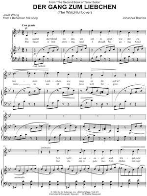 Der Gang zum Liebchen