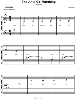 The Ants Go Marching [beginner]